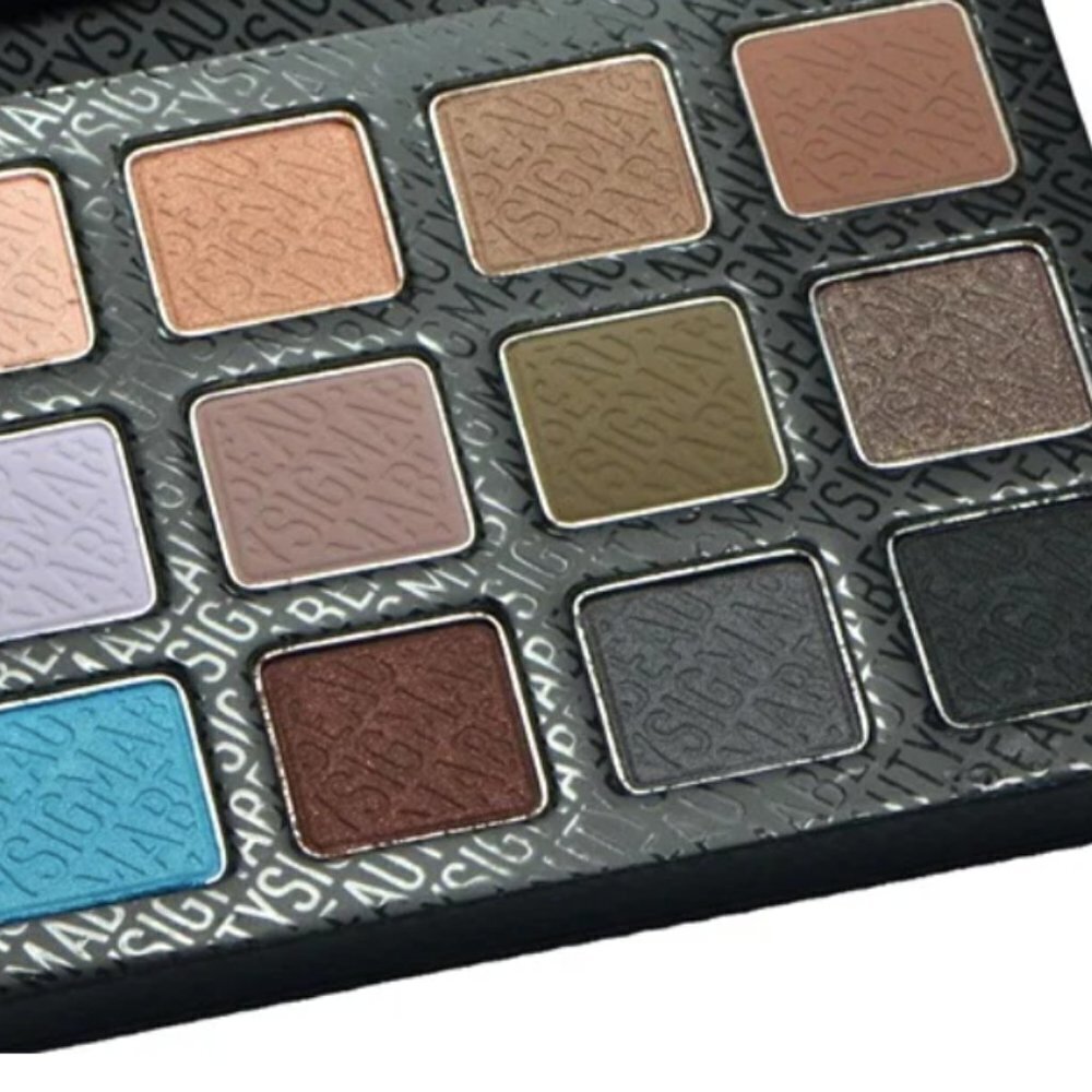 Sigma Beauty Palette Sigma Beauty Eye Shadow 12 Shades Smoke Screen- NWOB - Picture 3 of 7